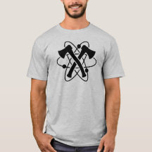 ATOMISK AX-LOGOTYP - FÄRG SHIRT