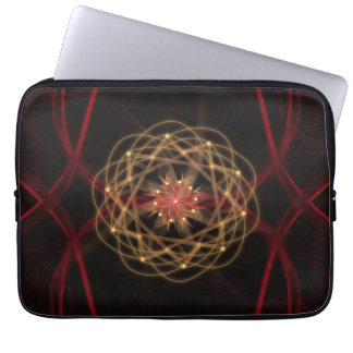 Atomisk Fraktal Utbrott Laptop Fodral