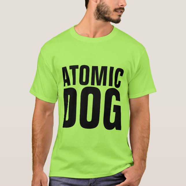 ATOMISKA HUND T-SHIRTS (Framsida)
