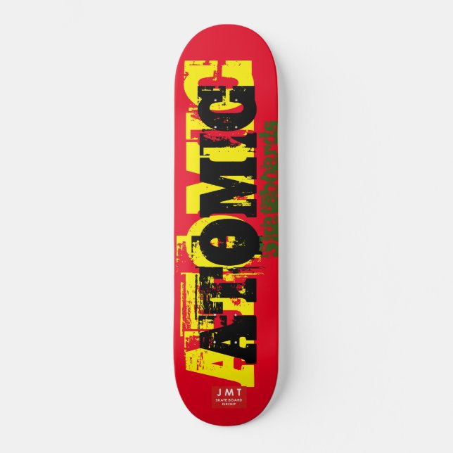 ATOMISKA SKATTBORD/JMT SKATEBOARDS (Framsida)