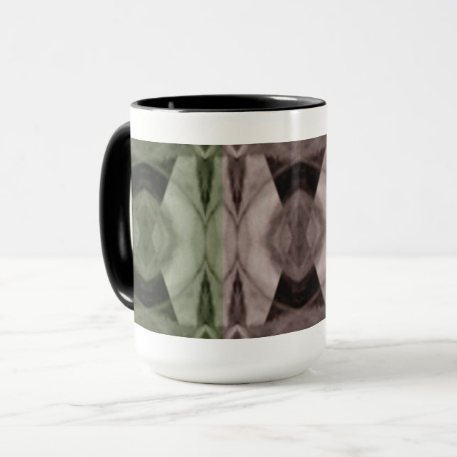atomiskt rymd design mugg (Framsida vänster)