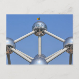 Atomium Brussels Travel Postcard Vykort