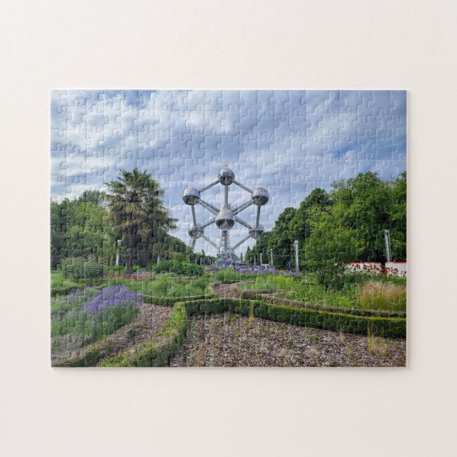 Atomium - Bryssel, Belgien Pussel (Horisontell)
