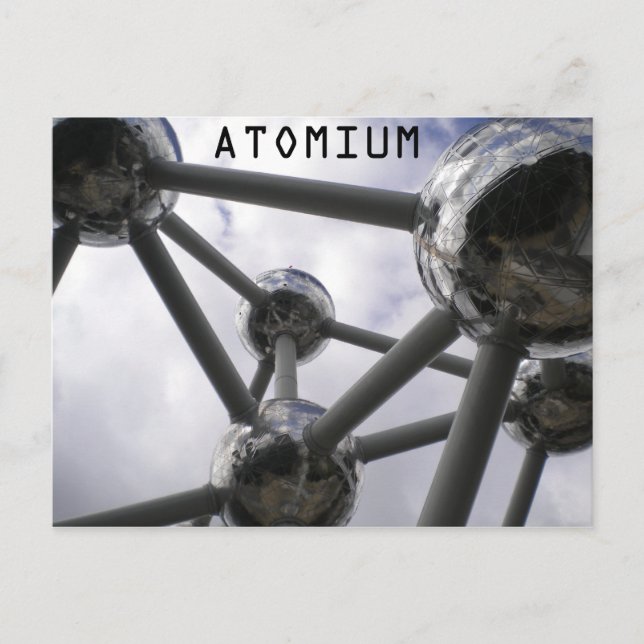 ATOMIUM Bryssel Vykort (Framsida)