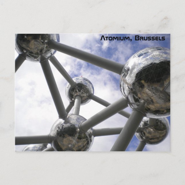 Atomium, Bryssel Vykort (Framsida)