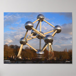 AtomiumPoster, 10 x 7,5 tum Poster
