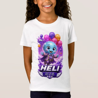 ATOMIVRA Helium Karaktär – Ädelgas-kemi T Shirt