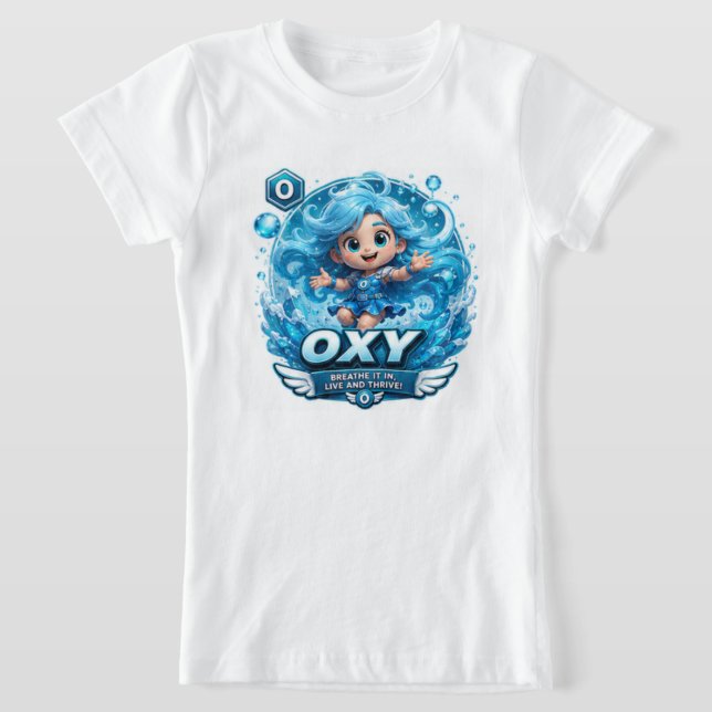 ATOMIVRA Syre Karaktär  T Shirt (Laydown)