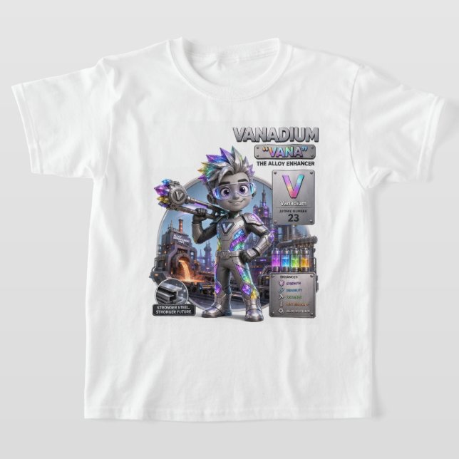 ATOMIVRA Vanadium  T Shirt (Laydown)