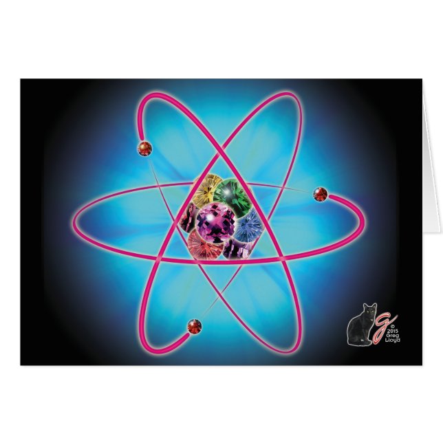 Atomjud Hälsningskort (Framsidan Horizontal)