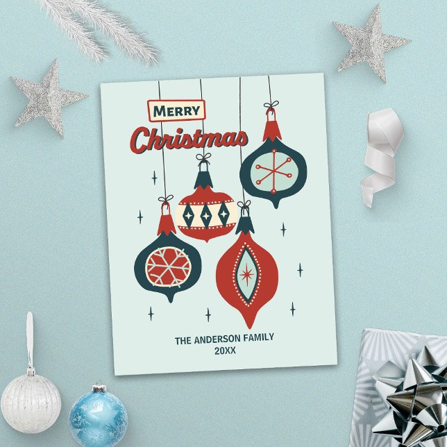 Atomjul i mitten av århundradet helg vykort (Skapare uppladdad)