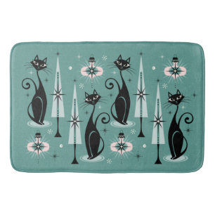 Atomjulen i mitten av århundradet ©studioxtine Kat Badrumsmatta