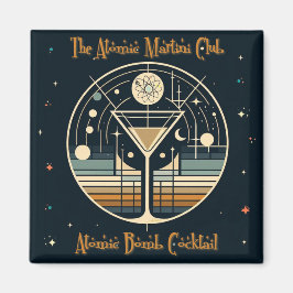 Atommartini Klubb atombomb Cocktail Magnet