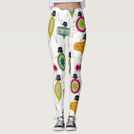 Atomprydnader Leggings