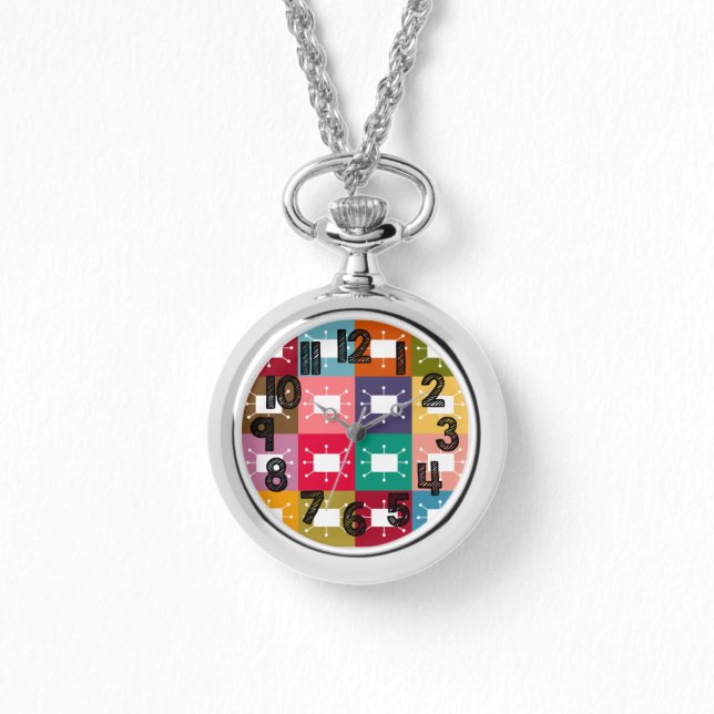 Atomrektanglar Armbandsur (Framsida)