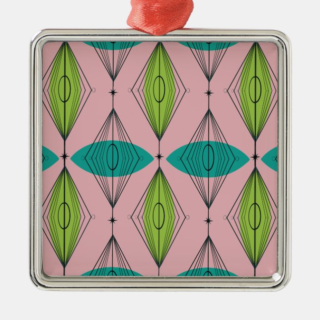 AtomRosa Ogee & Starbursts jul Ornament (Framsidan)