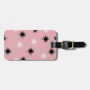 AtomRosa Starbursts bagagetagg Bagagebricka