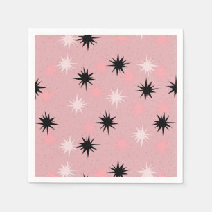 AtomRosa Starbursts Pappra blöjor Pappersservett