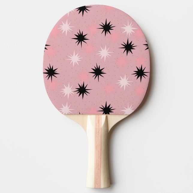 AtomRosa Starbursts Ping Pong Paddle Pingisracket (Framsidan)