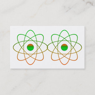 Atoms-Affärskort Visitkort
