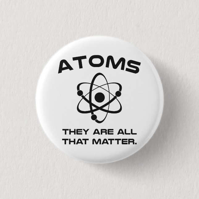 Atoms är de alla som betyder knapp (Framsida)