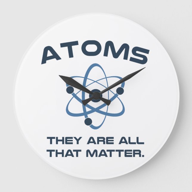 Atoms är de alla som betyder stor klocka (Framsida)