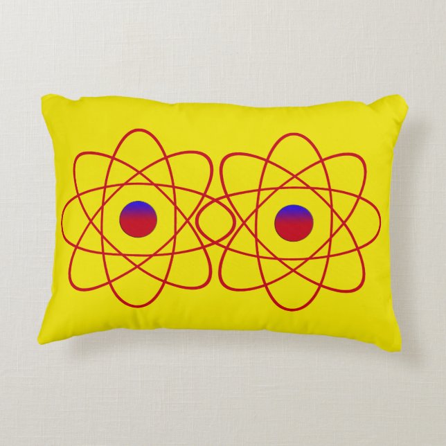Atoms Dekorativ kudde (Baksidan)