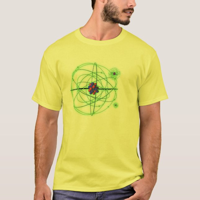 Atoms på enskjorta tee (Framsida)