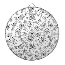 Atoms Retro Atomic Age Mönster Darttavla