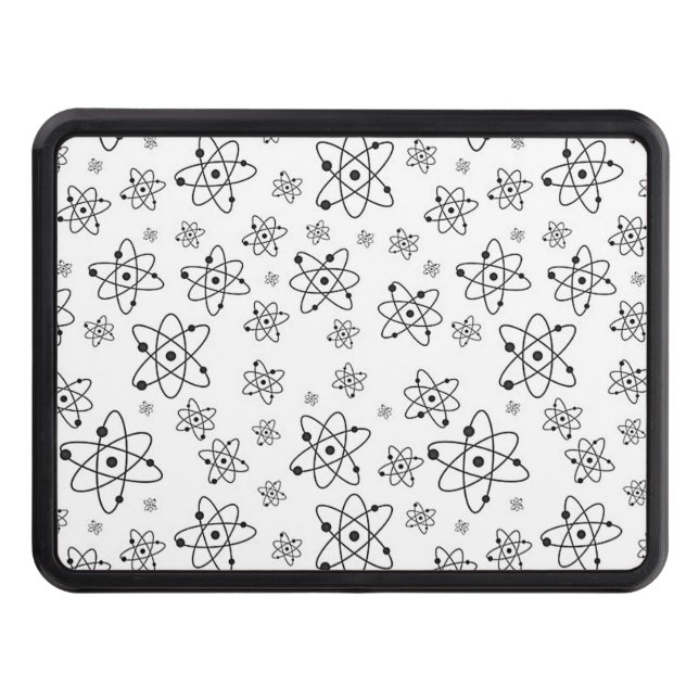 Atoms Retro Atomic Age Mönster Dragkroksskydd (Framsidan)