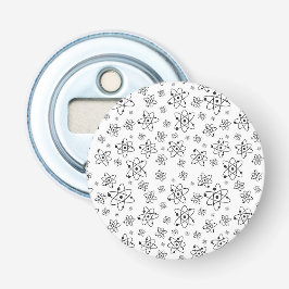 Atoms Retro Atomic Age Mönster Flasköppnare