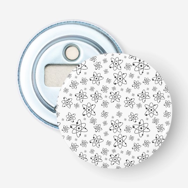 Atoms Retro Atomic Age Mönster Flasköppnare (Framsidan)