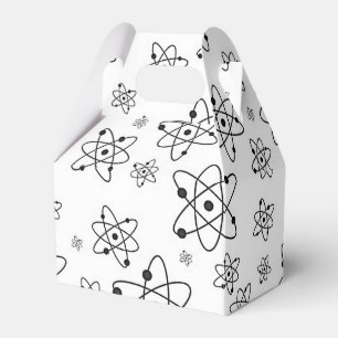 Atoms Retro Atomic Age Mönster Presentaskar