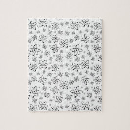 Atoms Retro Atomic Age Mönster Pussel