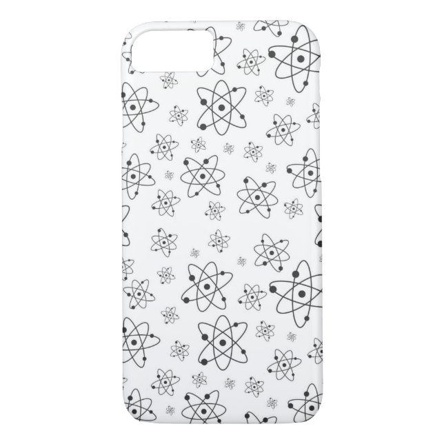 Atoms Science Chemistry Symbol Case-Mate iPhone Skal (Baksida)