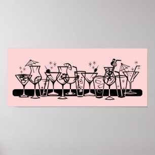 Atomsocklar på Rosa Poster