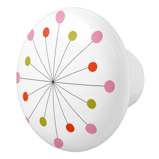 Atomstartstubin Retro Ceramic Tile Knopp (Höger)