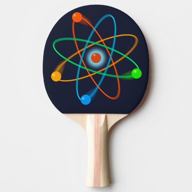Atomstruktur Pingisracket (Framsidan)