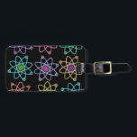 Atomstrukturen Mönster Science Bagagebricka<br><div class="desc">SCIENCE LUGGAGE TAGS. Anpassa ditt bagage och hjälp dig att hitta det på bälte med den här coolan. trendigets vetenskapsman inspirerade bagagetaggen. Designad för alla vetenskapsmän,  vetenskapslärare,  studenter,  i kort,  alla vetenskapsmän i ditt liv (och det inkluderar dig)! Designad av Science Geekness© på http://www.zazzle.com/sciencegeekness*</div>