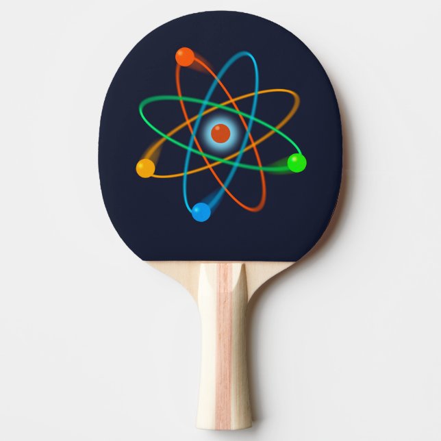Atomstrukturvetenskap Pingisracket (Framsidan)