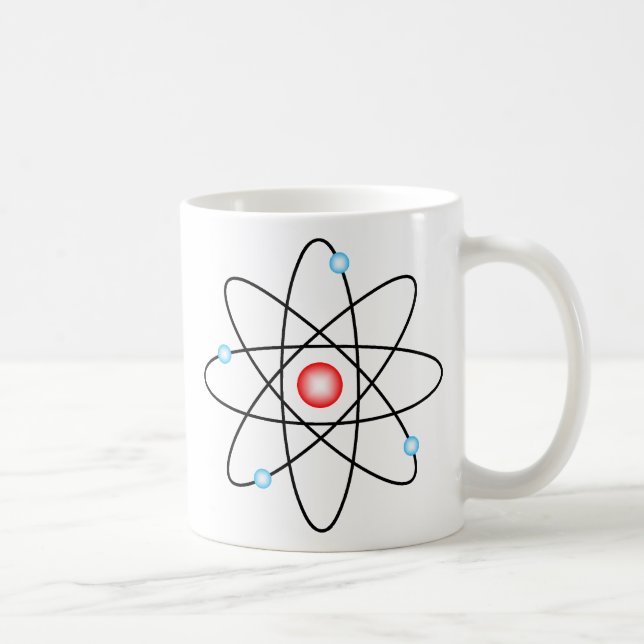 Atomsymbol Kaffemugg (Höger)