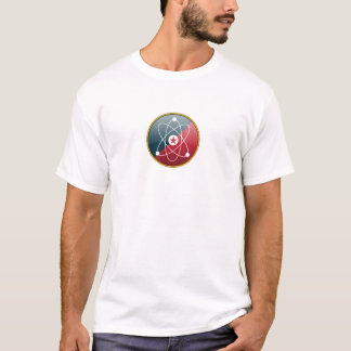 Atomsymbol (vit) t-shirt