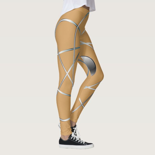 Atomtbalkar Leggings (Höger)