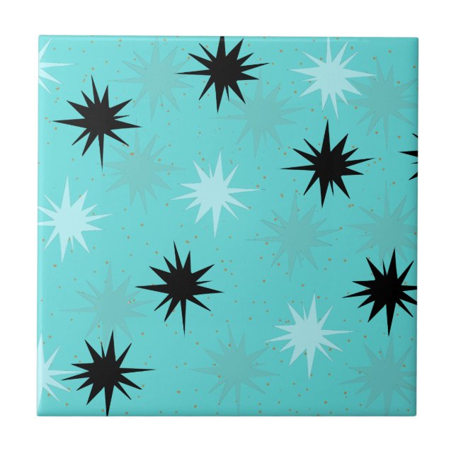Atomturkos Starburst Ceramic Tile Kakelplatta (Framsidan)