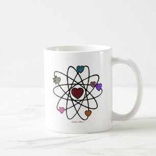AtomValentine Leopard Print Hearts Kaffemugg