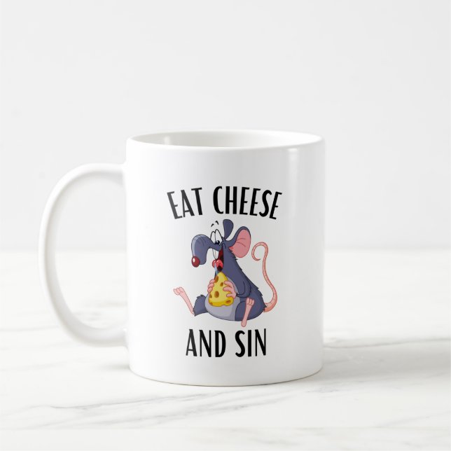 Ätost och säd kaffemugg (Vänster)