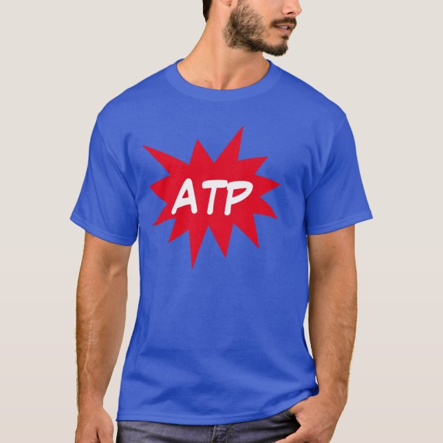 Atp-Superheroskjorta T Shirt (Framsida)