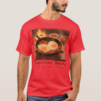 Ätpinnar redo Dess Animeime Anime MatShir pojke T Shirt