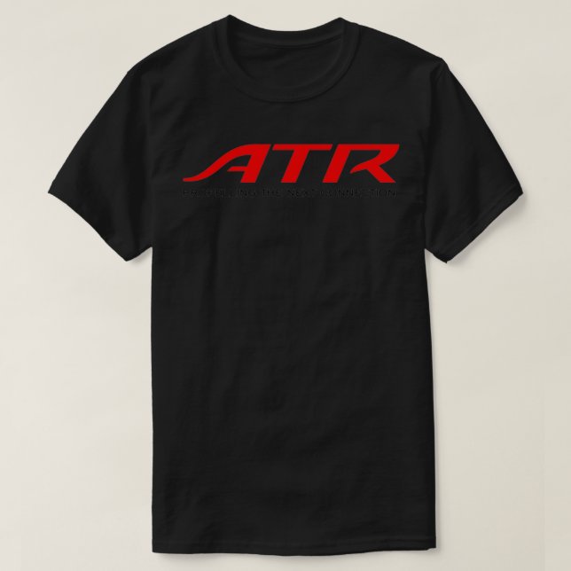 ATR-luftfartyg T Shirt (Design framsida)
