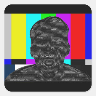 Atrapado Fyrkantigt Klistermärke